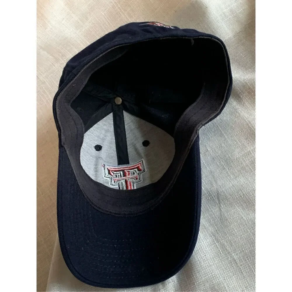 VTG Heisman by Reebok NCCAA‎ Texas Tech Raiders Baseball Cap Hat Blue OSFA